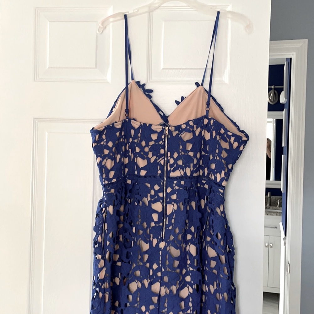 Lace Midi Dress Demone Apparel